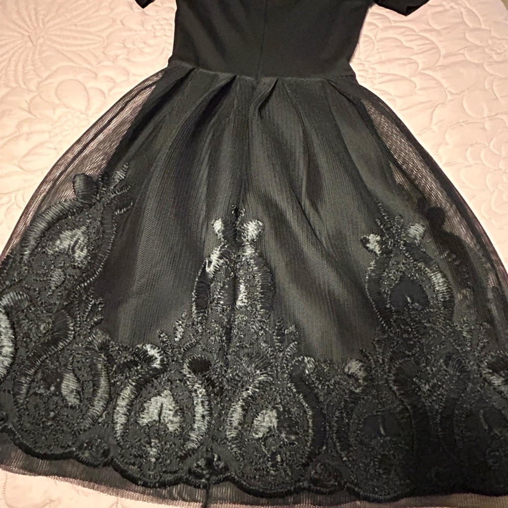 Gianni Bini Black Lace Dress